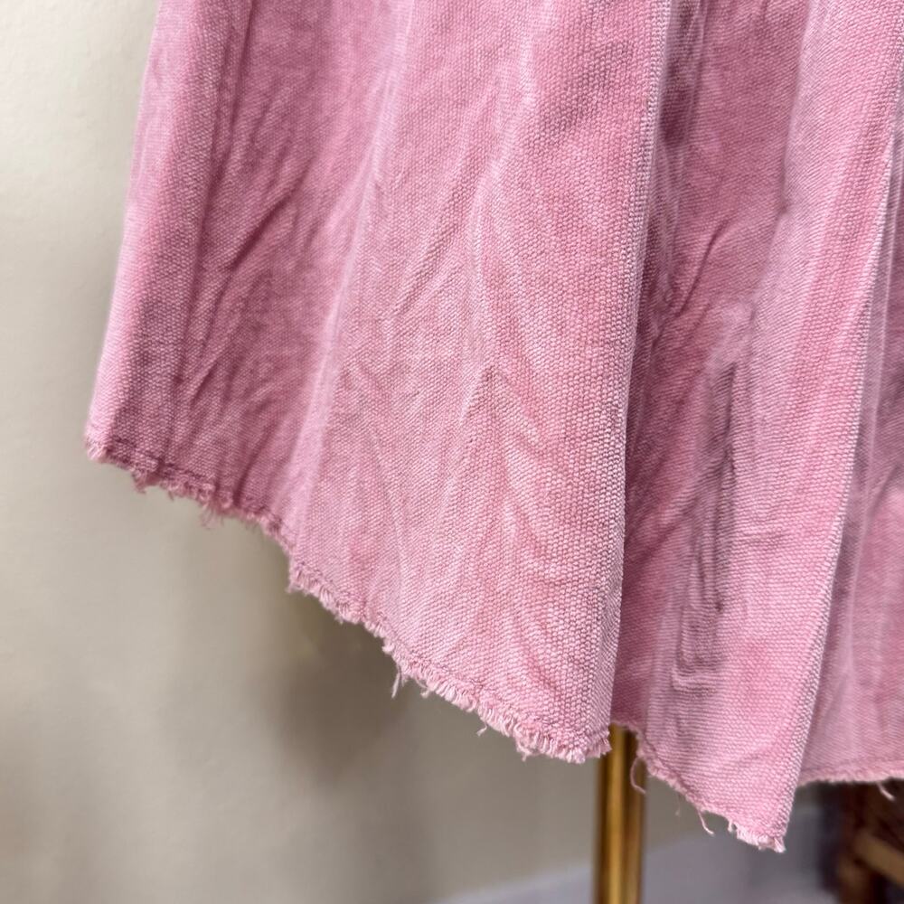 Y2k Pink Corduroy Trench Coat Dolly Kei Himekaji Fairy Dollette Femme NWT M - Picture 5 of 10
